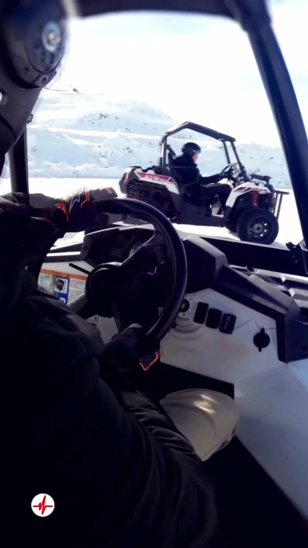 Buggy sur Glace au Circuit de l'Alpe d'Huez
