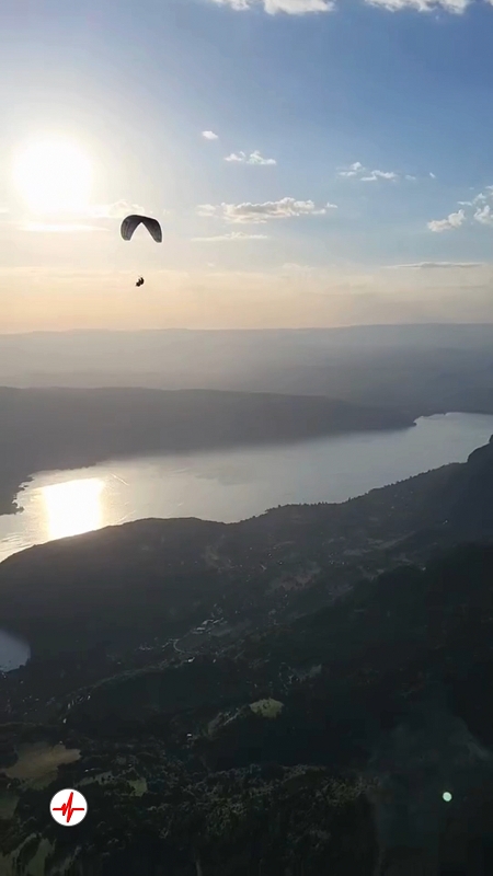 Baptême de Parapente à Annecy au Col de la Forclaz