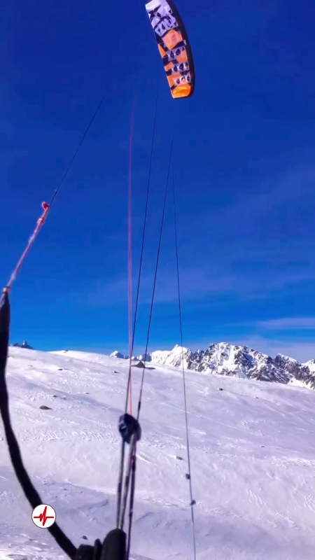 Stage de Snowkite à l'Alpe d'Huez