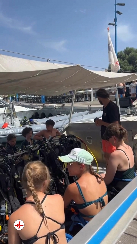 Baptême de Plongée près de Propriano en Corse