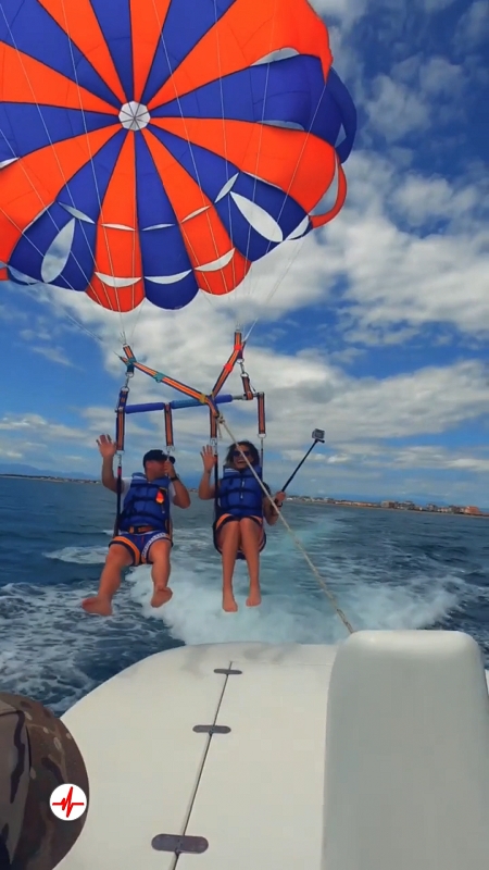 Parachute Ascensionnel au Barcarès