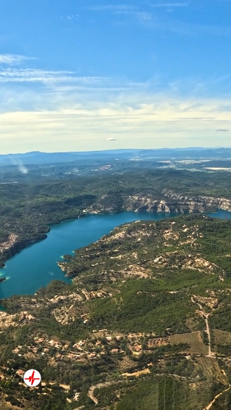 Baptême en Hélicoptère près de Manosque - Valensole
