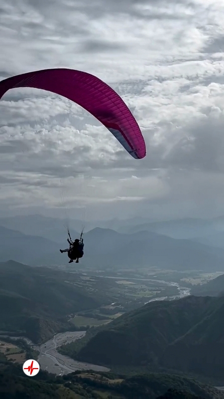 Baptême de Parapente à Digne-les-Bains - Géoparc de Haute-Provence