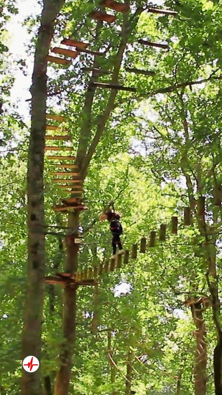 Accrobranche près de Bordeaux - Bommes