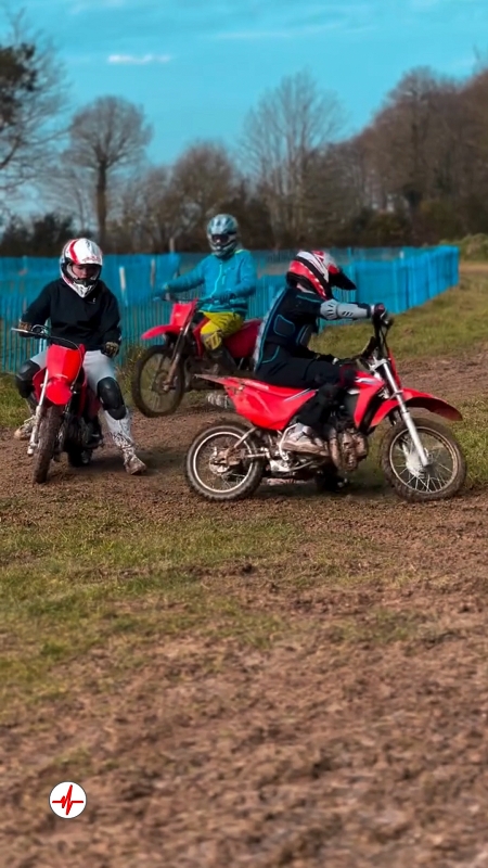 Pilotage d'une Moto-Cross près de Dinan - Lanrelas