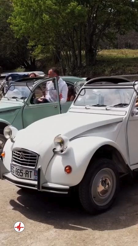 Balade en 2CV à Béziers - en Location ou avec Chauffeur