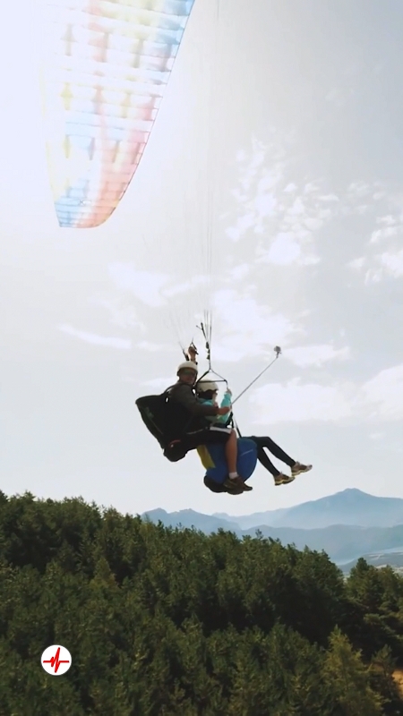 Baptême de Parapente avec Vue sur le Lac de Serre-Ponçon